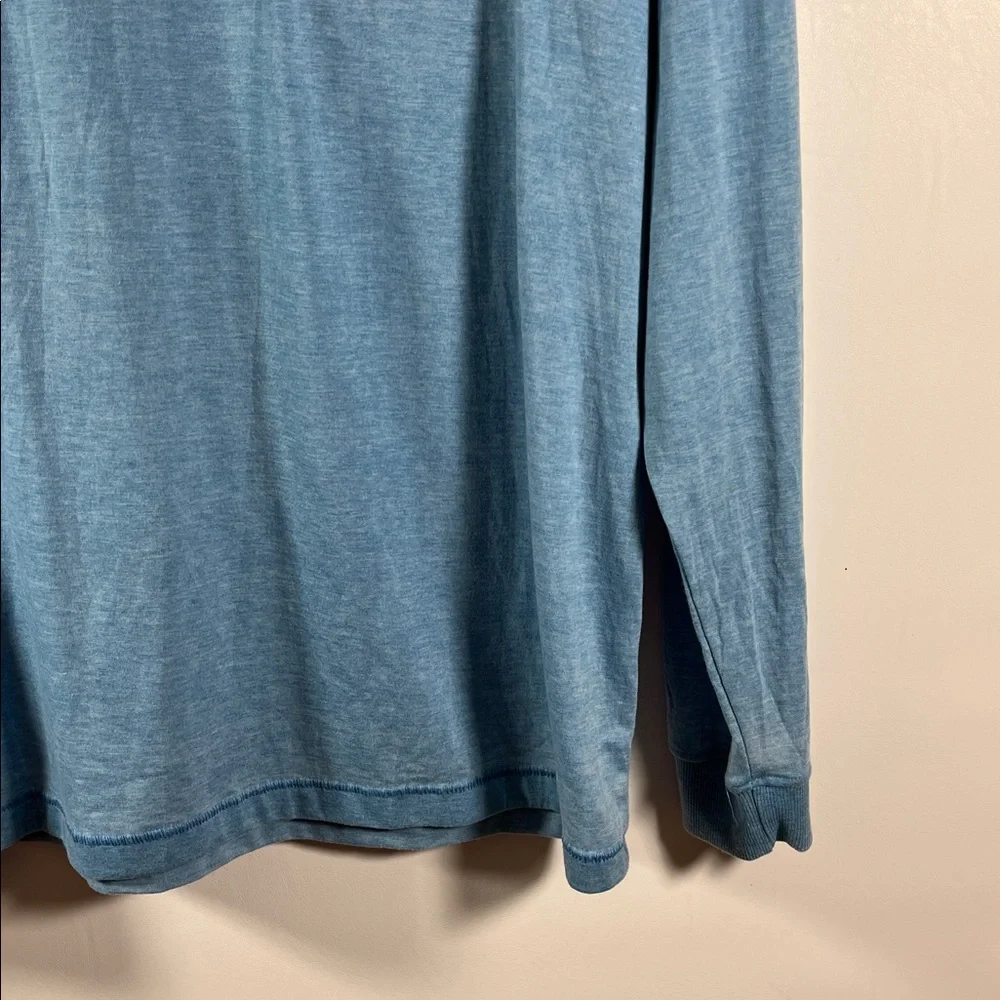 Southern Shirt Hoodie Men Light Blue Long Sleeve Draw String Graphic Size L - Picture 3 of 8